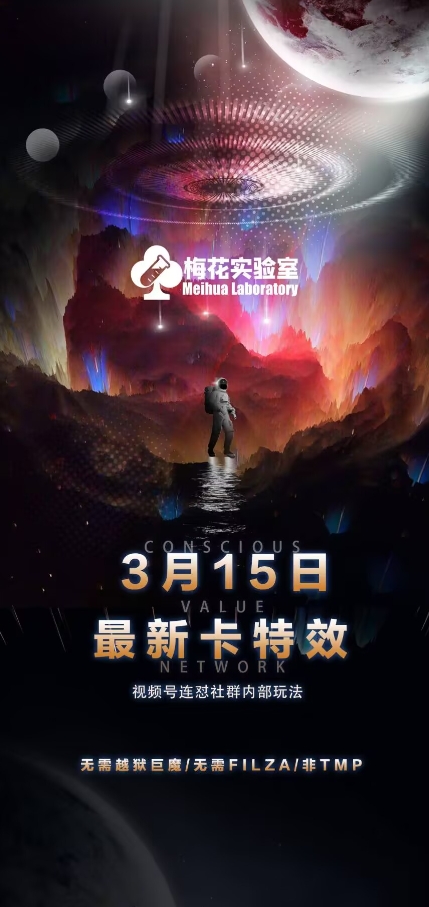 梅花实验室视频号连怼玩法-3月15日最新卡特效技术(无需越狱、巨魔、tmp)-仙女副业网