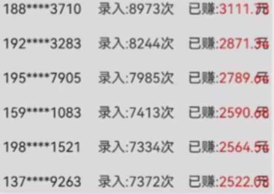 图片[1]-字母输入，5秒一单，单日收益轻松300+-仙女副业网