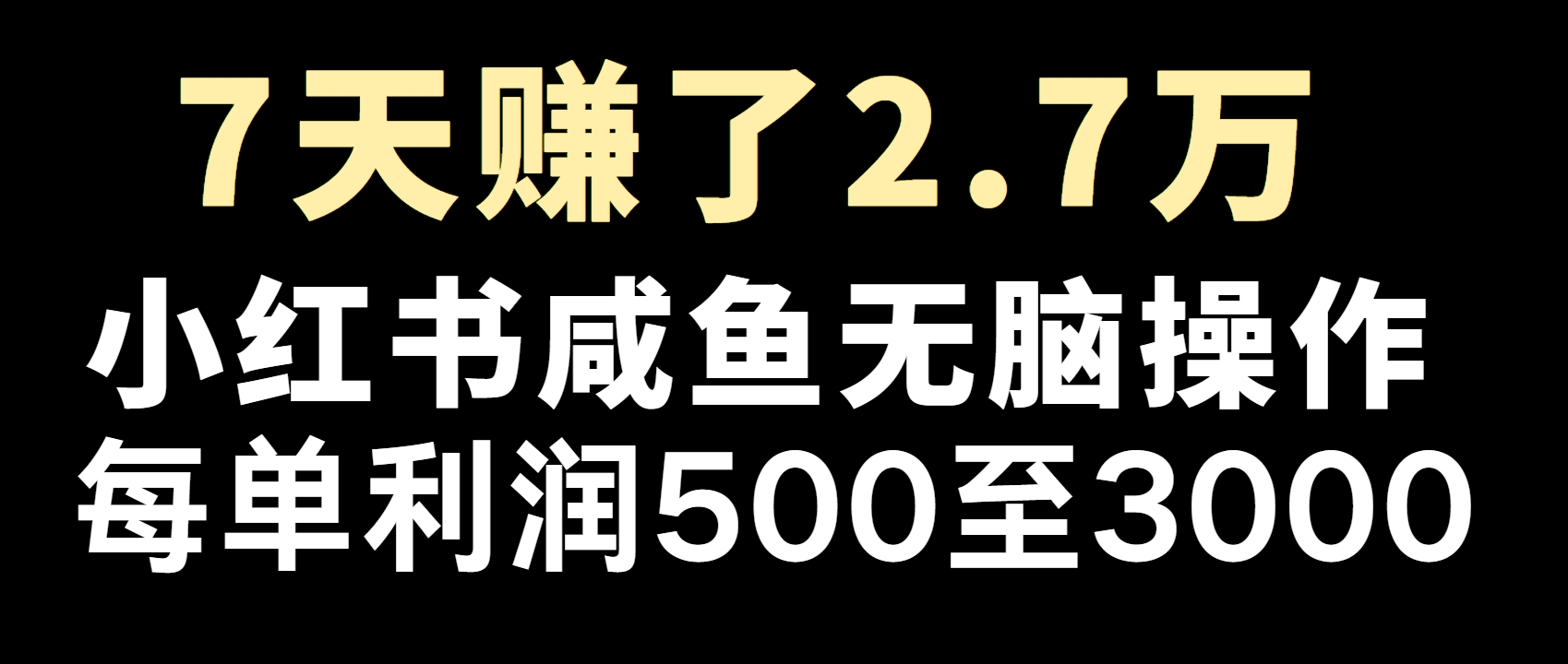 全网首发，7天赚了2.6万，2025利润超级高！-仙女副业网