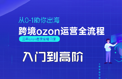 悟空跨境·OZON入门到高阶全流程-仙女副业网