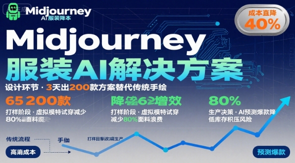 AI在服装领域的运用，使用midjourney做服装辅助企业降低成本-仙女副业网