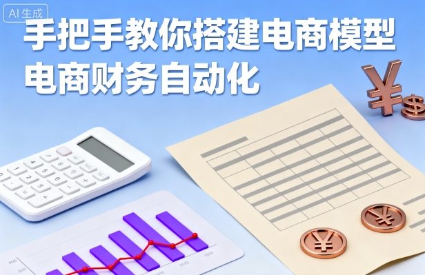 手把手教你搭建电商模型-电商财务自动化-仙女副业网