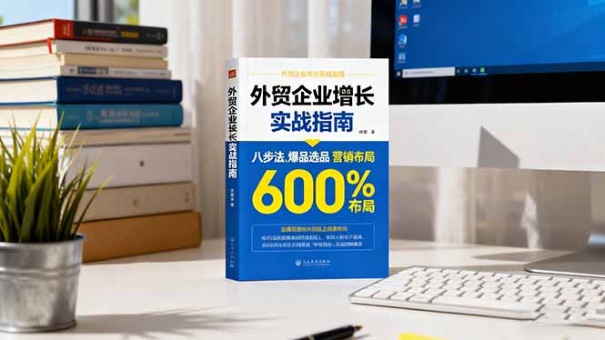 外贸企业增长实战指南，八步法、爆品选品、营销布局，业绩增长300%-仙女副业网