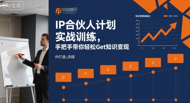 IP合伙人计划实战训练，手把手带你轻松Get知识变现-仙女副业网
