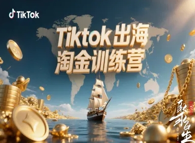 Tiktok出海淘金训练营，跨境电商TK实战变现-仙女副业网