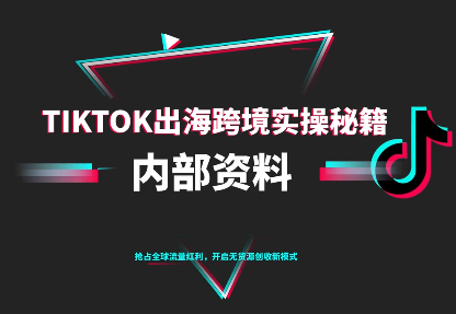 TikTok跨境电商0-1搭建运营(更新10月)-仙女副业网