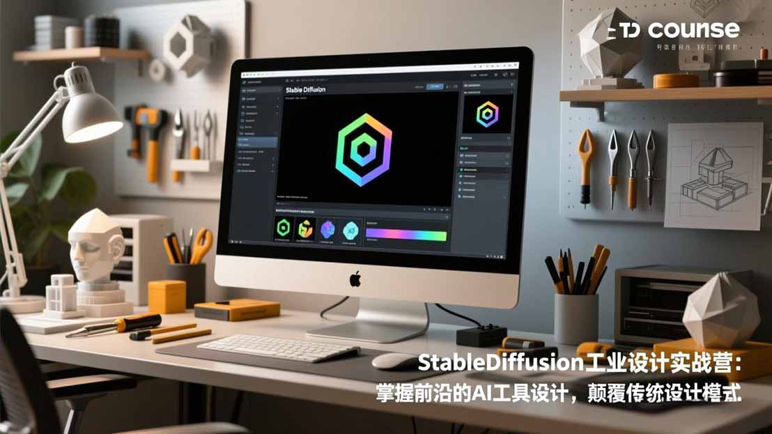 StableDiffusion工业设计实战营：掌握前沿的AI工具设计，颠覆传统设计模式-仙女副业网