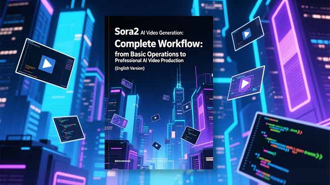 Sora2 AI视频生成的系统教程(英文版-仙女副业网