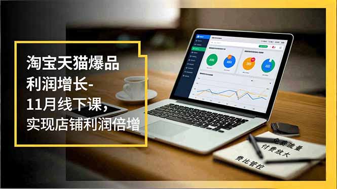 淘宝天猫爆品利润增长-11月线下课，免费流量、付费放大、费比管控，实现店铺利润倍增-仙女副业网