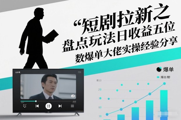 短剧拉新之盘点玩法日收益五位数爆单大佬实操经验分享-仙女副业网