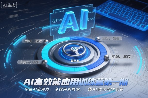 AI高效能应用训练营第一期，学会AI应用力，从提问到驾驭，做AI时代的领航者(更新)-仙女副业网