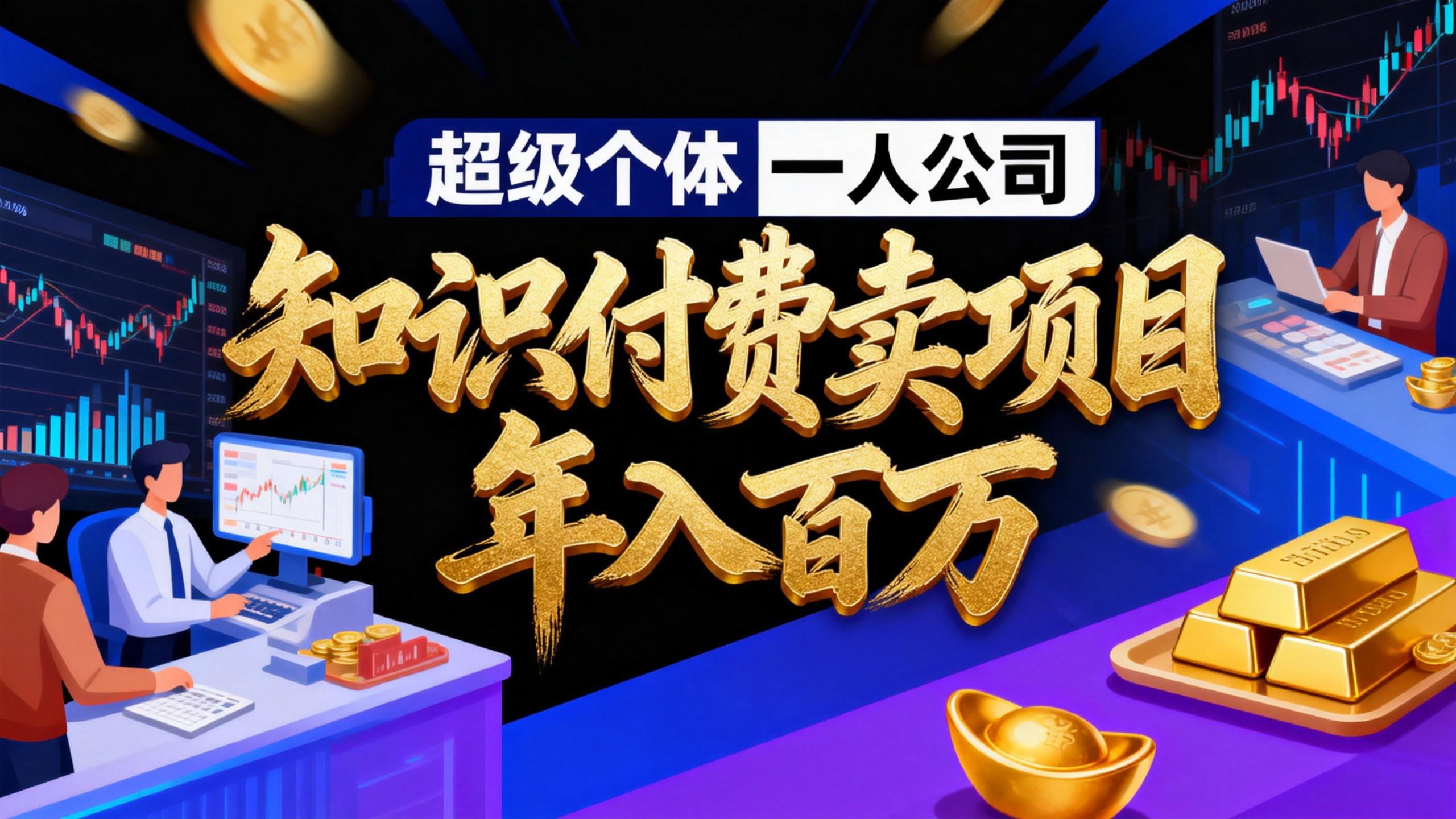 2026年“超级个体一人公司”私域卖项目年入百万，个人IP-精准引流-项目包装-转化成交-仙女副业网