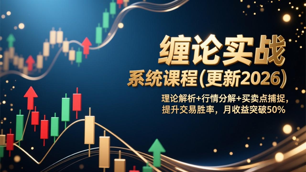 缠论实战系统课程(更新2026-仙女副业网