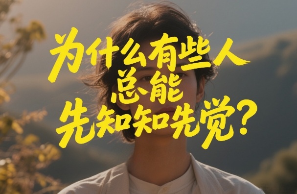 付费文章：为什么有些人总能先知先觉？-仙女副业网