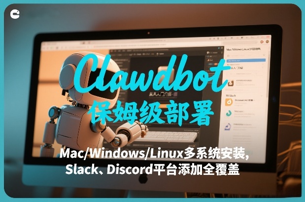 Clawdbot保姆级部署，从入门介绍、Mac/Windows/Linux多系统安装，到Slack、Discord平台添加全覆盖-仙女副业网