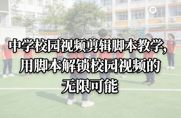 中学校园视频剪辑脚本教学，用脚本解锁校园视频的无限可能-仙女副业网