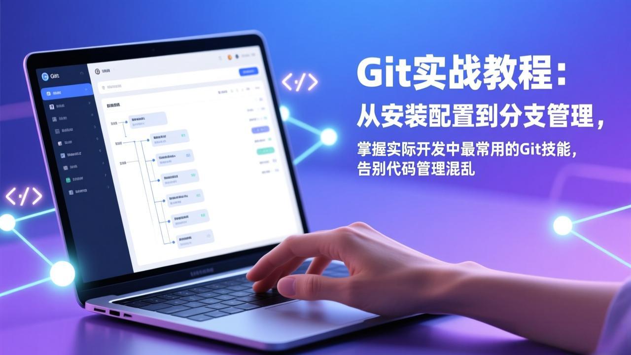 Git实战教程：从安装配置到分支管理，掌握实际开发中最常用的Git技能，告别代码管理混乱-仙女副业网