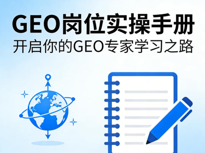GEO岗位实操手册,开启你的GE0专家学习之路-仙女副业网