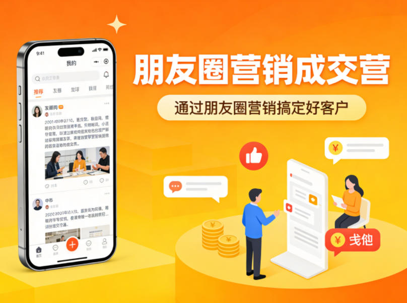 朋友圈营销成交营,通过朋友圈营销来搞定好客户-仙女副业网