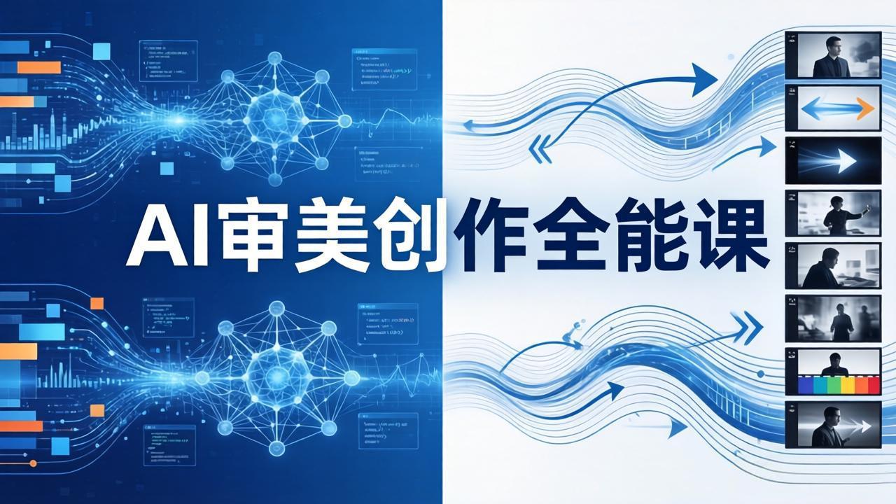 AI审美创作全能课：MJ+Seedance+模型训练+影视分镜+编剧，一站式掌握AI艺术创作-仙女副业网