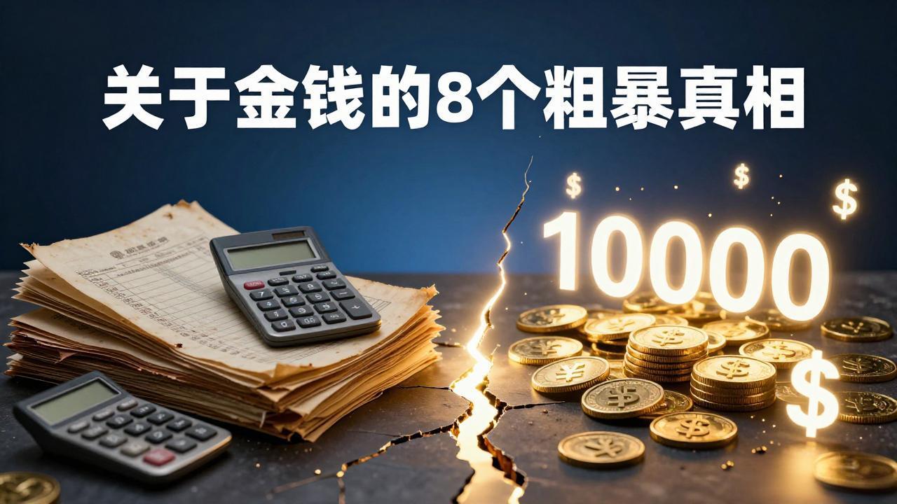 付费文章：关于金钱的 8 个粗暴真相，彻底重塑你的赚钱思维与财富认知-仙女副业网