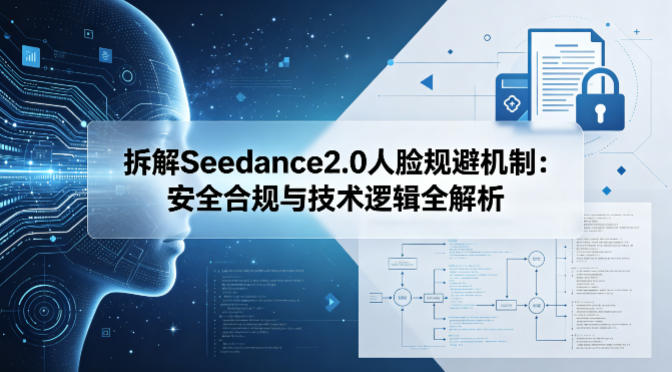 拆解Seedance2.0人脸规避机制：安全合规与技术逻辑全解析-仙女副业网