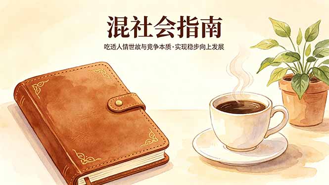 付费文章：混社会指南，吃透人情世故与竞争本质，实现稳步向上发展-仙女副业网
