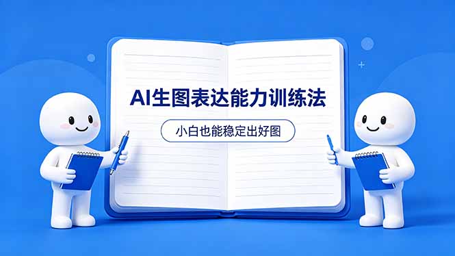 AI生图不是做漂亮图，而是表达能力。这套方法让小白也能稳定出好图-仙女副业网