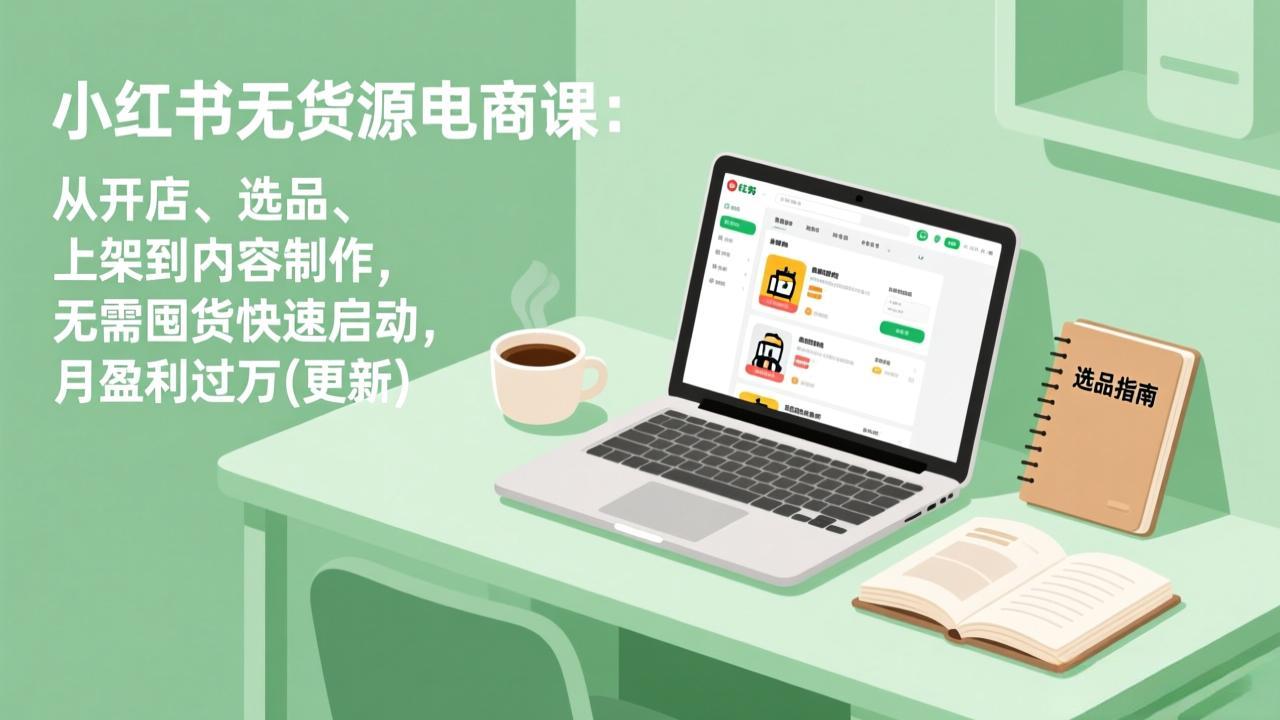小红书无货源电商课(5月12更新-仙女副业网