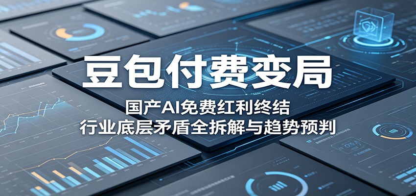 豆包付费变局：国产AI免费红利终结，行业底层矛盾全拆解与趋势预判-仙女副业网