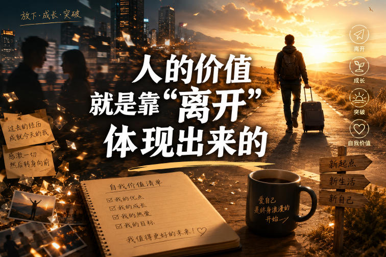 付费文章:人的价值就是靠“离开”体现出来的-仙女副业网