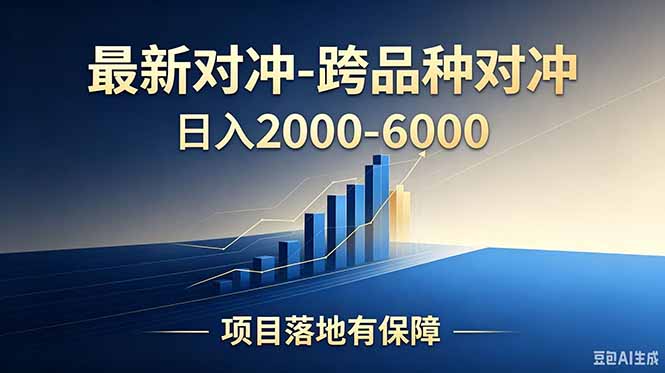 跨品种对冲震撼首发!日收益2000-6000+,项目绿色长久,安全稳健,合规靠谱,可批量放大-仙女副业网