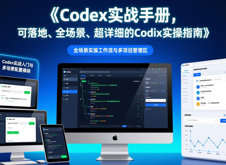 Codex实战手册,可落地、全场景、超详细的Codex实操指南-仙女副业网