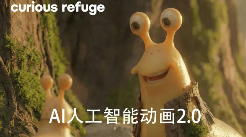 好奇避难所—AI人工智能动画电影制作2.0-【独家精翻中英字幕】-仙女副业网