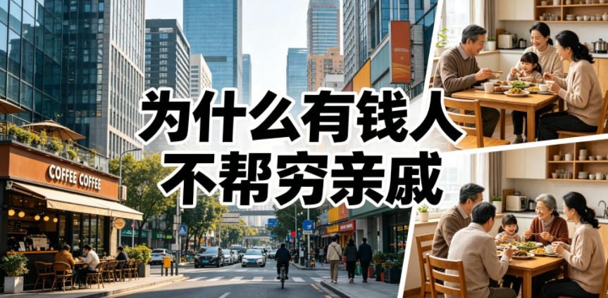 付费文章:为什么有钱人不帮穷亲戚?-仙女副业网
