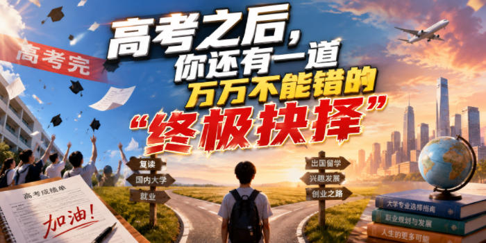 付费文章:高考之后,你还有一道万万不能错的“终极抉择”-仙女副业网