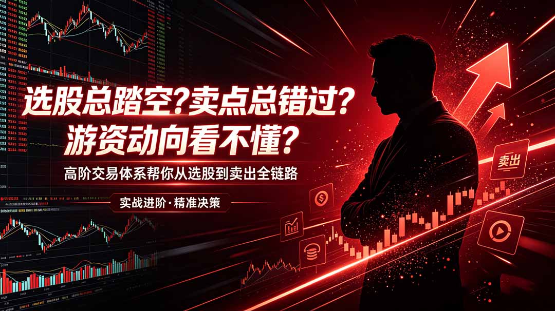 选股总踏空?卖点总错过?游资动向看不懂?高阶交易体系帮你从选股到卖出全链路(更新6月-仙女副业网