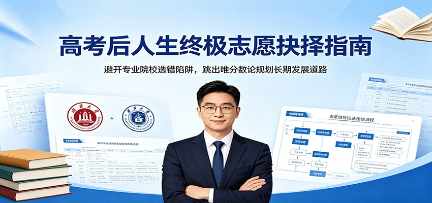 高考后人生终极志愿抉择指南:避开专业院校选错陷阱,跳出唯分数论规划长期发展道路-仙女副业网