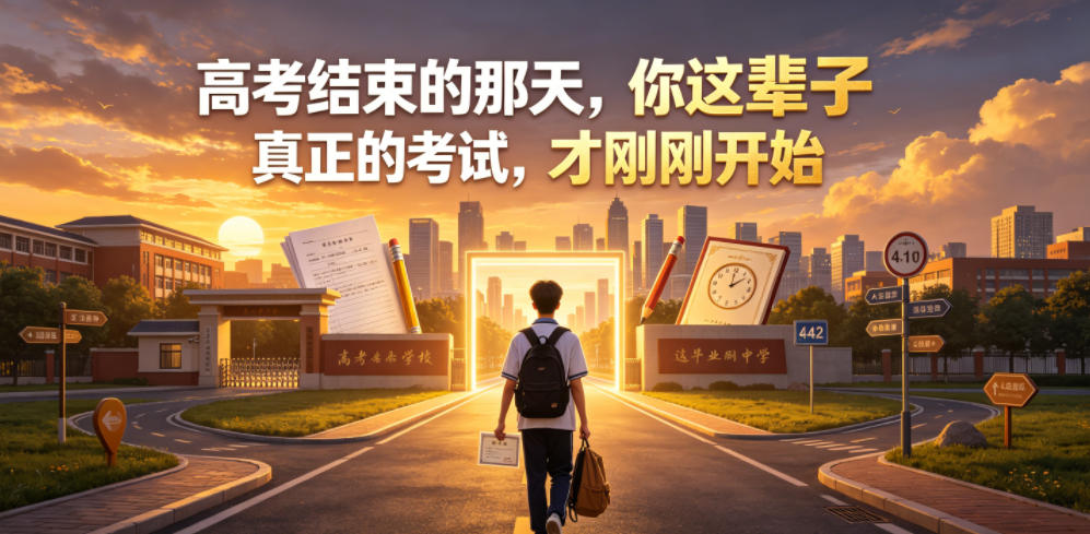 付费文章:高考结束的那天,你这辈子真正的考试,才刚刚开始-仙女副业网