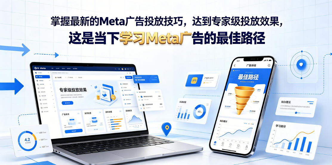 掌握最新的Meta广告投放技巧，达到专家级投放效果，这是当下学习Meta广告的最佳路径【原创双语字幕】-仙女副业网