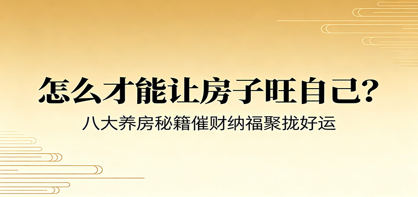 付费文章《怎么才能让房子旺自己？》八大养房秘籍催财纳福聚拢好运-仙女副业网
