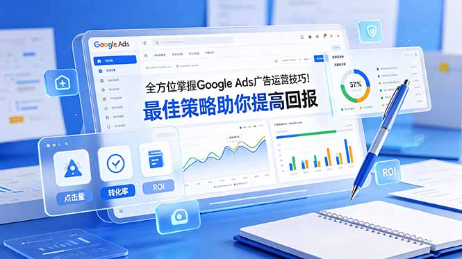 全方位掌握 Google Ads 广告运营技巧！最佳策略助你提高回报【原创双语字幕】-仙女副业网
