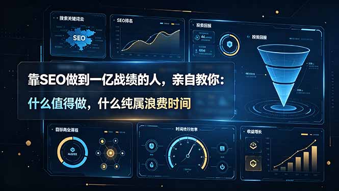 靠SEO做到一亿战绩的人,亲自教你:什么值得做,什么纯属浪费时间【原创双语字幕】-仙女副业网