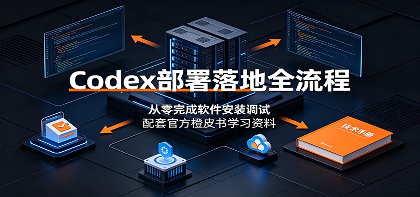 Codex部署落地全流程:从零完成软件安装调试,配套官方橙皮书学习资料-仙女副业网