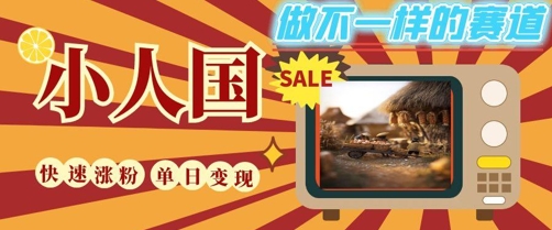 DeepSeek+绘图+视频制作小人国微观视频，小白轻轻松松上手，条条爆款，条条变现，单日就能收益-仙女副业网