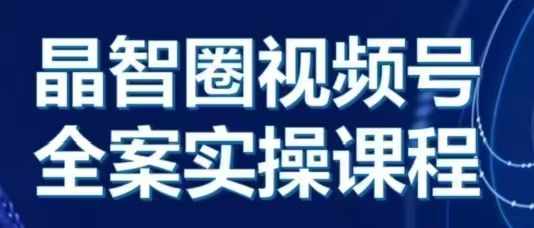 晶姐说直播·视频号全案实操课，从0-1全流程-仙女副业网