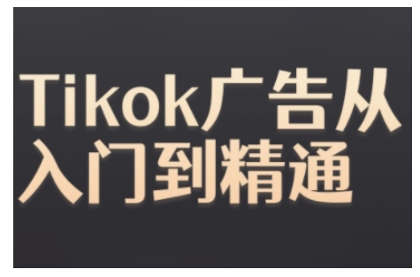Tiktok Ads实操教程，Tiktok广告从入门到精通-仙女副业网