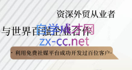 kemi老师·2025外贸流程开发社媒全攻略-仙女副业网
