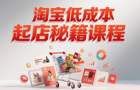 子枫老师·淘宝低成本起店系统课-仙女副业网