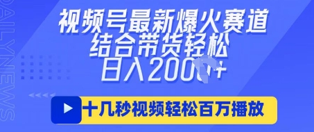 视频号最新爆火ai民国美女视频，轻松百万播放，结合带货日入数张-仙女副业网